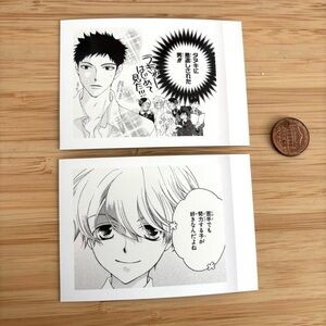 Rare Ouran high school host club polaroid card set